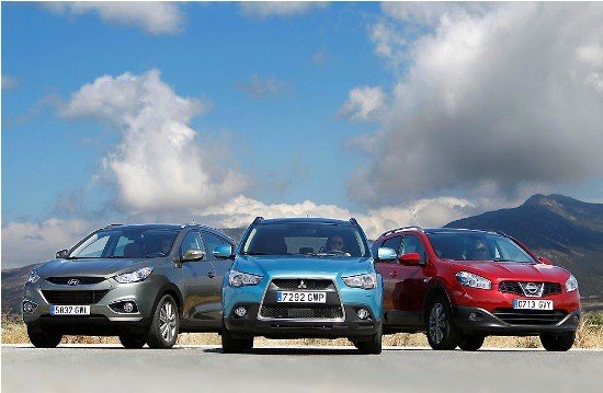 Qué SUV comprar: Mitsubishi ASX, Nissan Qashqai, Hyundai ix35