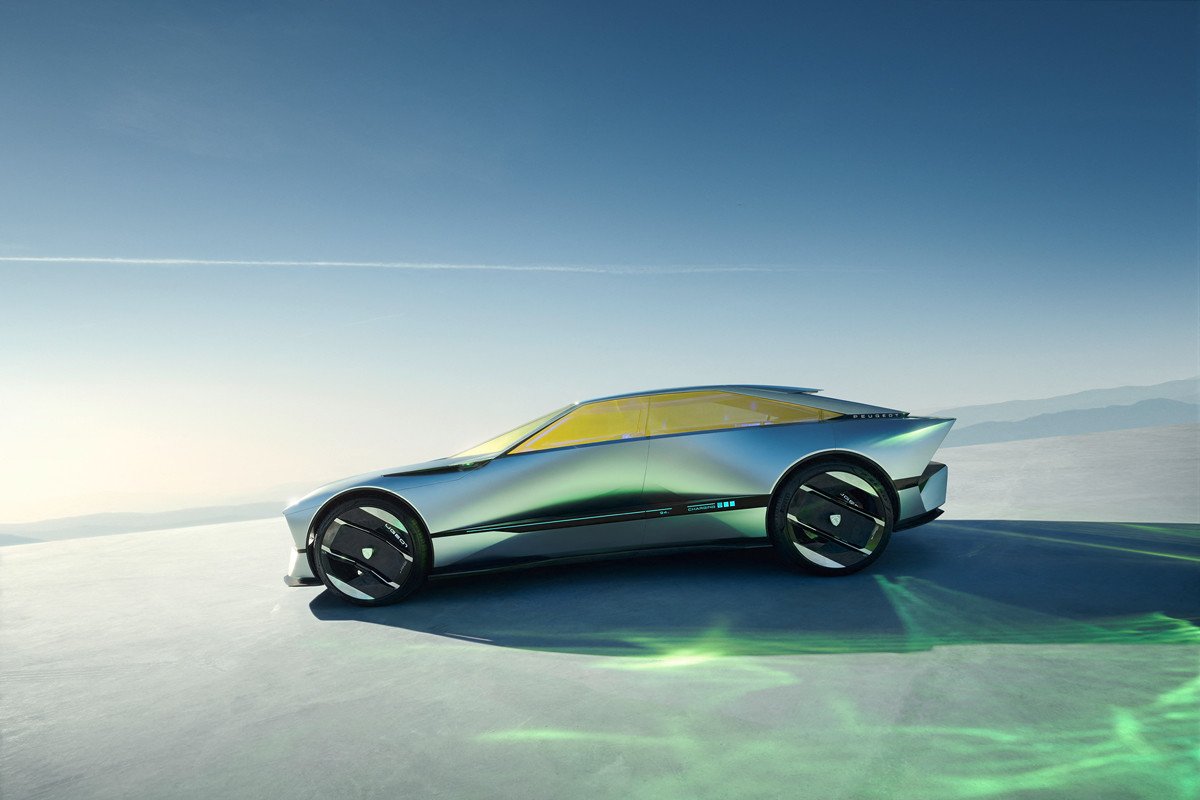 Peugeot Inception Concept: mostrando el nuevo diseño con 680 CV y 800 km de autonomía
