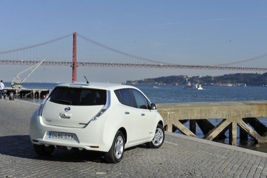 Prueba: Nissan Leaf, el coche eléctrico de Nissan se estrena en Lisboa