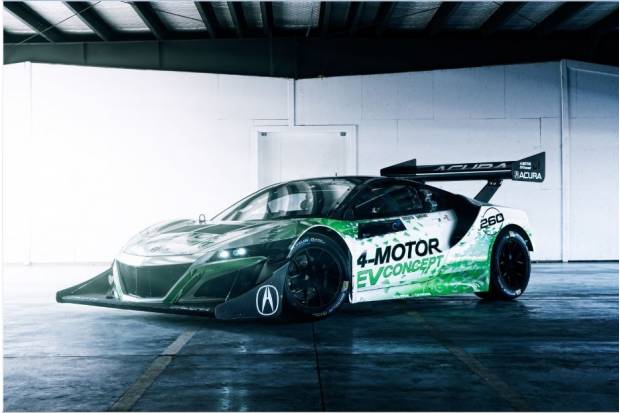 Honda 4-Motor EV Concept: un NSX eléctrico al asalto del Pikes Peak