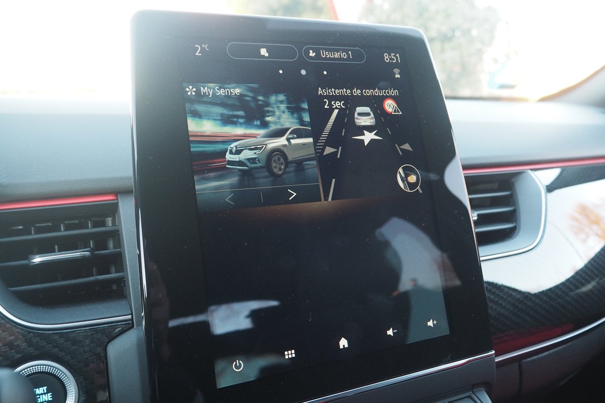 Prueba y opinión del Renault Arkana: interior, precio y R.S. Line