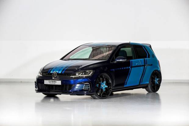 Los estudiantes presentan el Volkswagen Golf GTI Wörthersee 2017