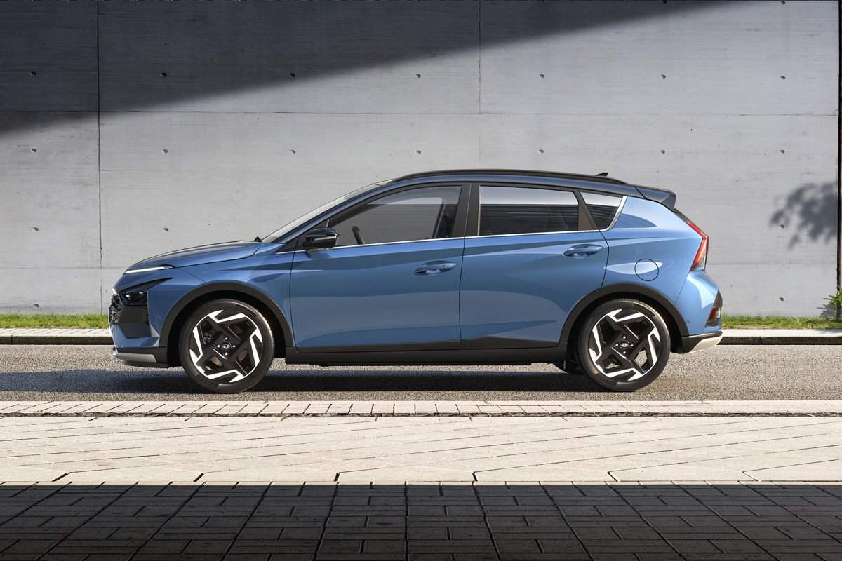 El Hyundai Bayon estrena diseño, que le acerca al último Kona