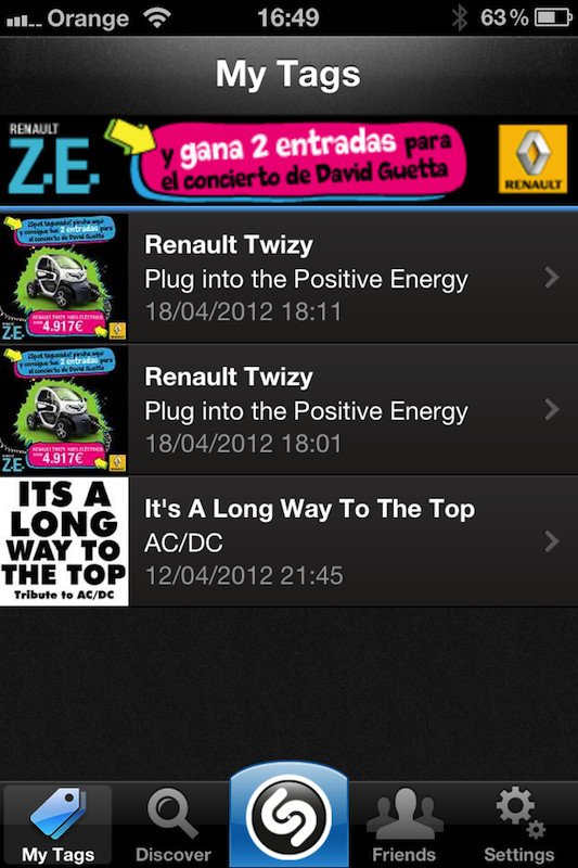 Renault Twizy David Guetta Shazam