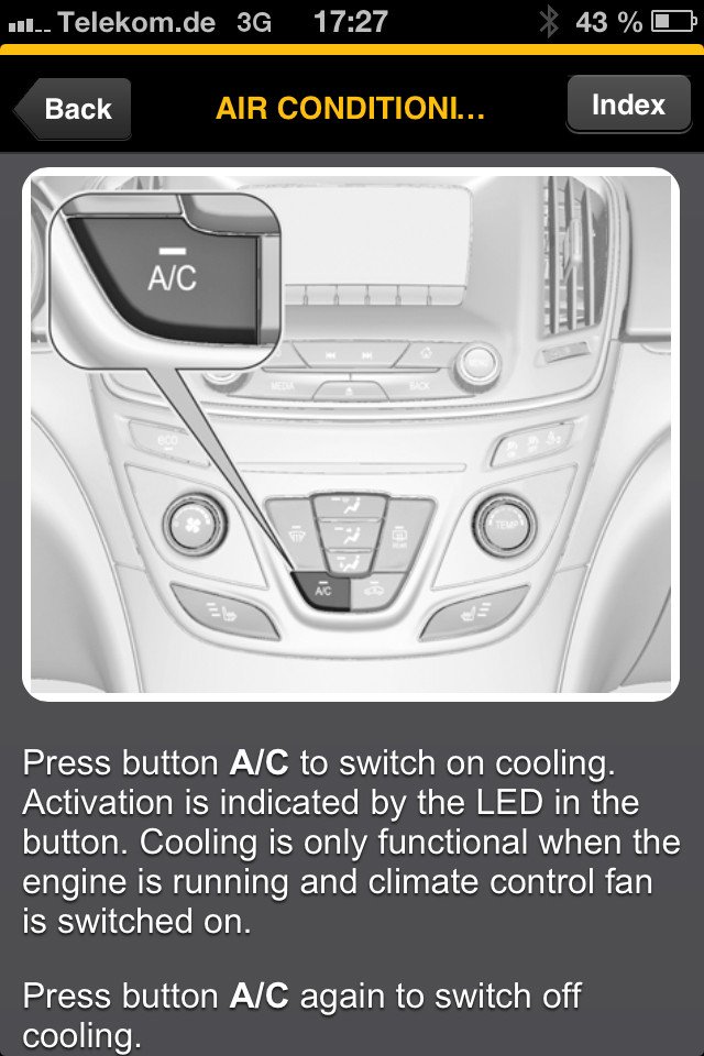 Opel crea una aplicación-manual para el Insignia