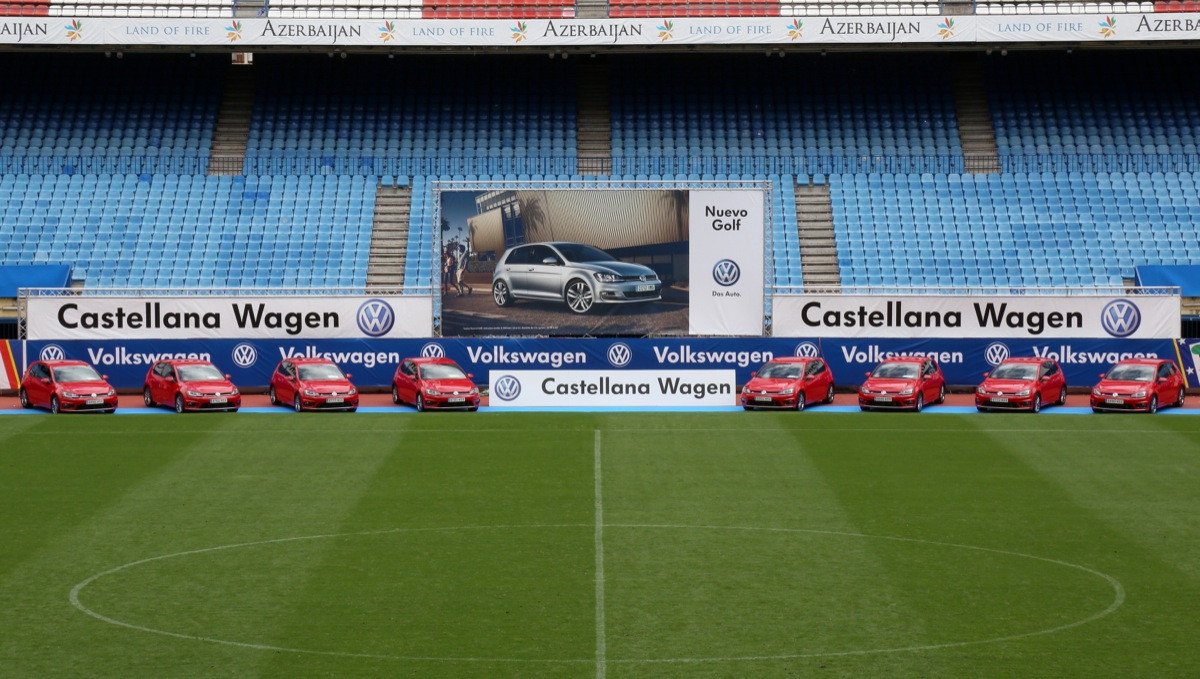 Volkswagen Golf, el coche de los jugadores del Atlético de Madrid