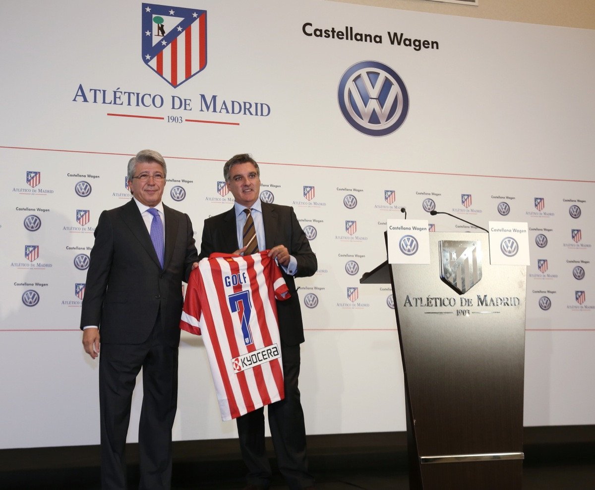 Volkswagen Golf, el coche de los jugadores del Atlético de Madrid