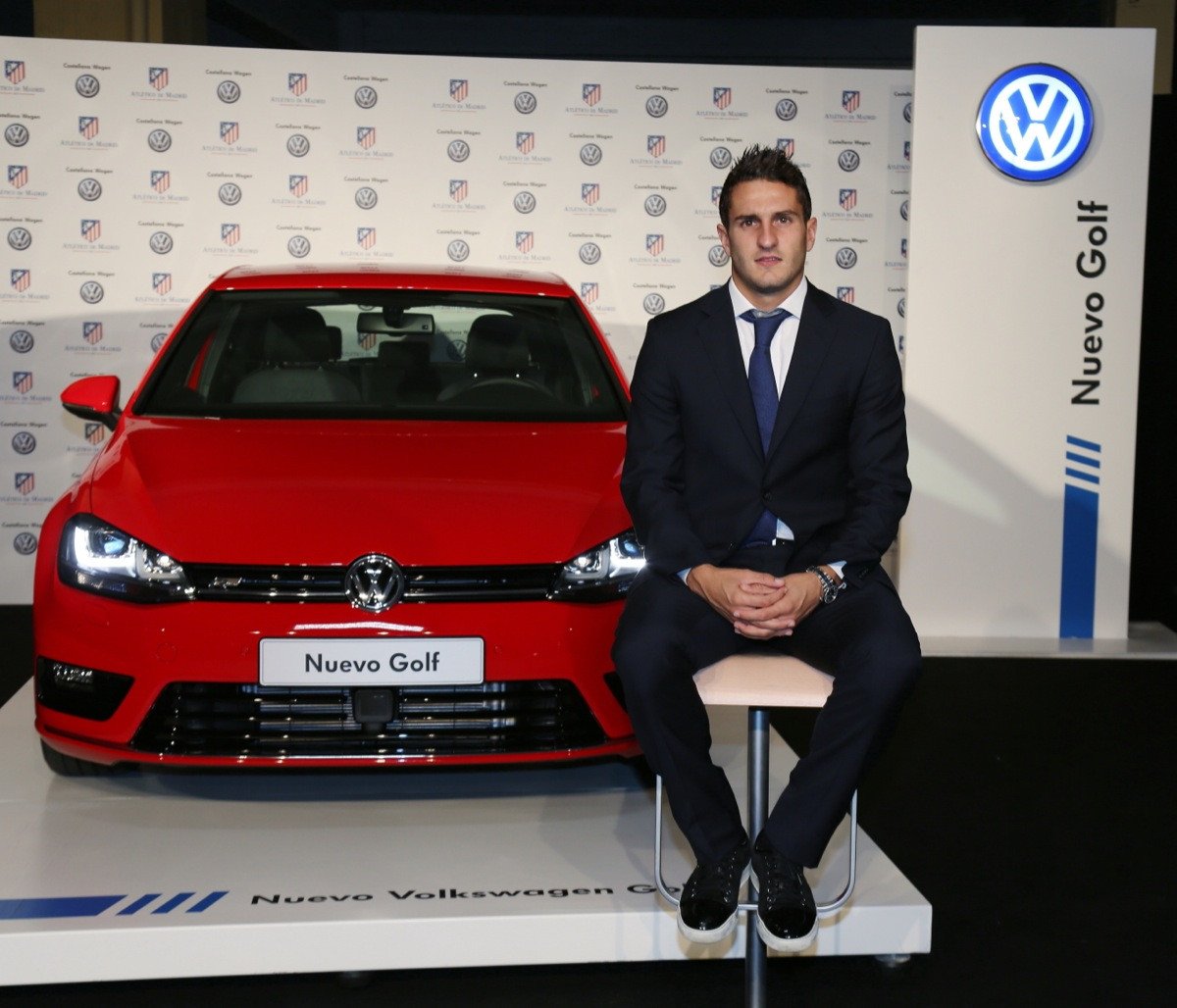 Volkswagen Golf, el coche de los jugadores del Atlético de Madrid
