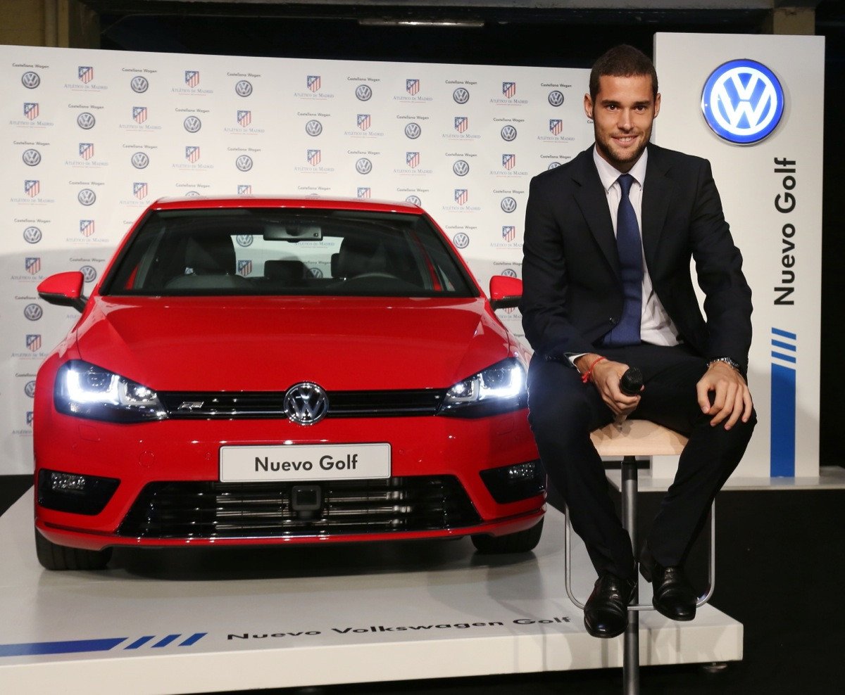 Volkswagen Golf, el coche de los jugadores del Atlético de Madrid