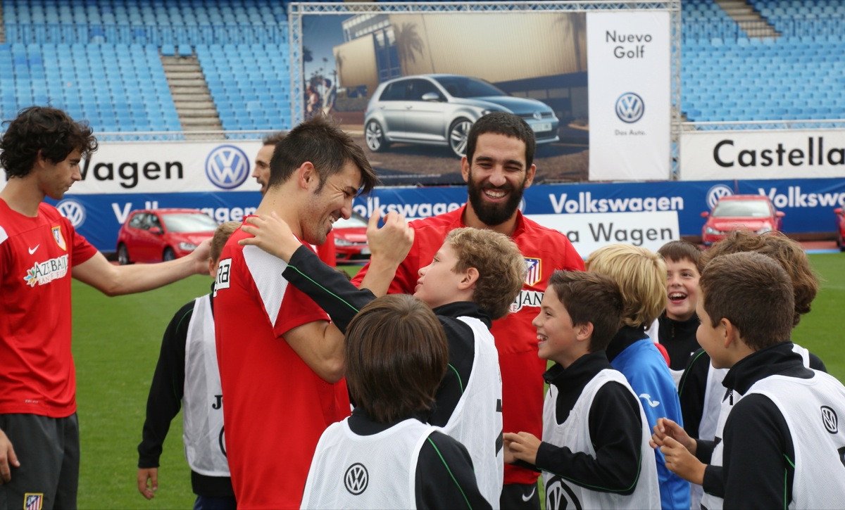 Volkswagen Golf, el coche de los jugadores del Atlético de Madrid