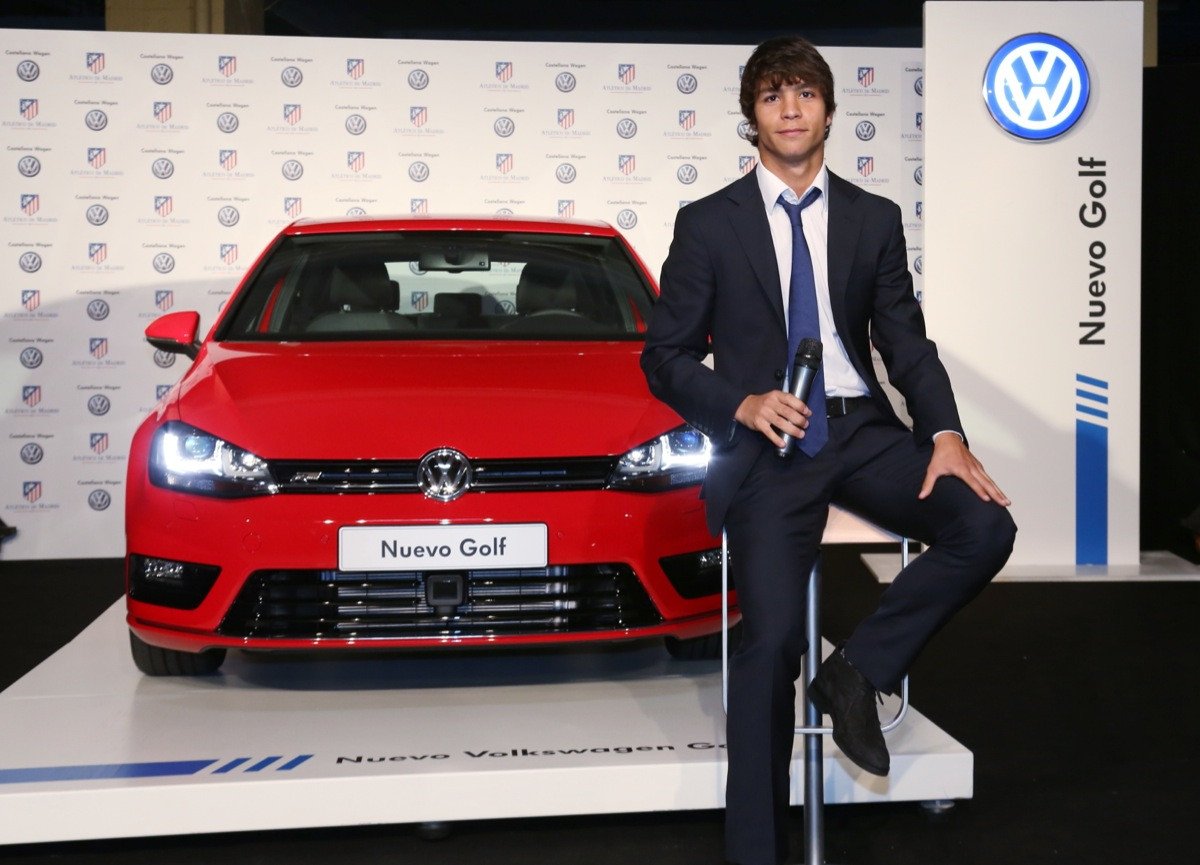 Volkswagen Golf, el coche de los jugadores del Atlético de Madrid