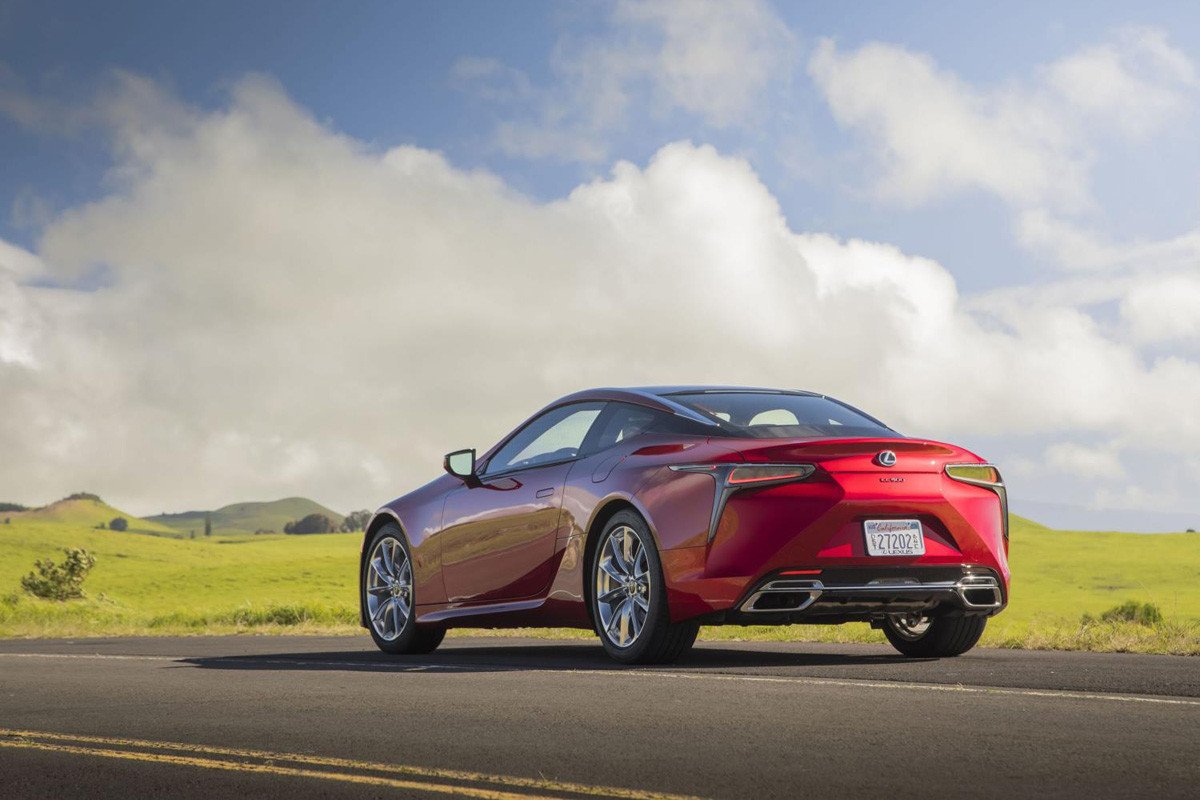 Lexus LC Coupé: actualización para mejorar la dinámica y la multimedia