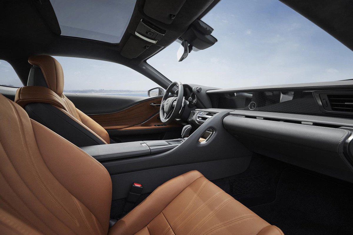Lexus LC Coupé: actualización para mejorar la dinámica y la multimedia