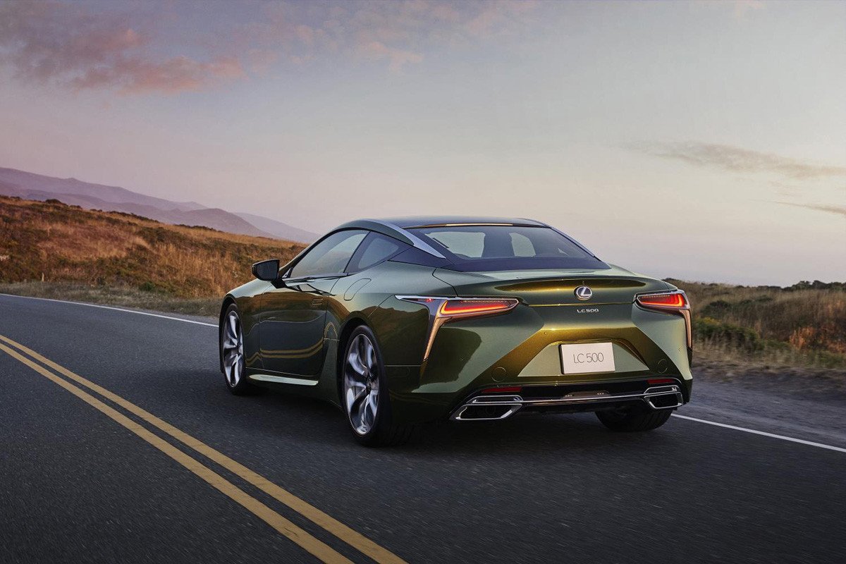 Lexus LC Coupé: actualización para mejorar la dinámica y la multimedia