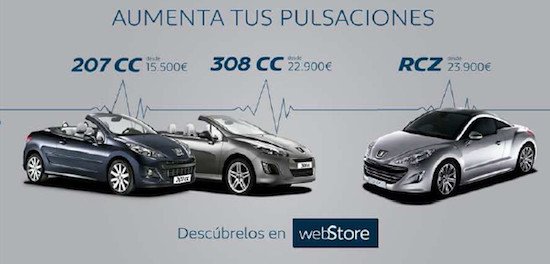 Ofertas de Peugeot para verano 2012