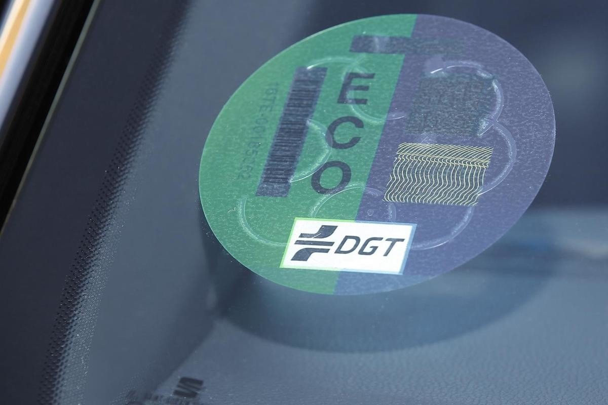 Pegatina DGT