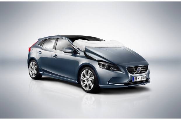 El airbag de peatones de Volvo recibe un premio del NCAP
