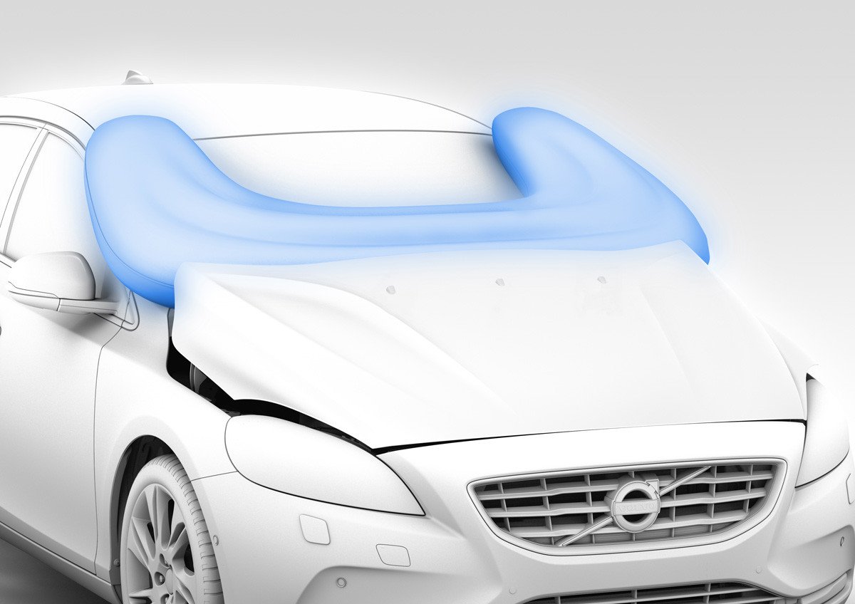 El airbag de peatones de Volvo recibe un premio del NCAP