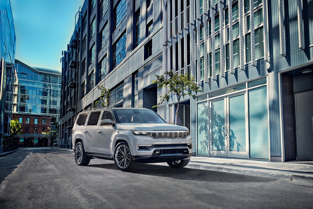 Jeep Grand Wagoneer Concept: el asalto de la marca americana a los SUV de lujo