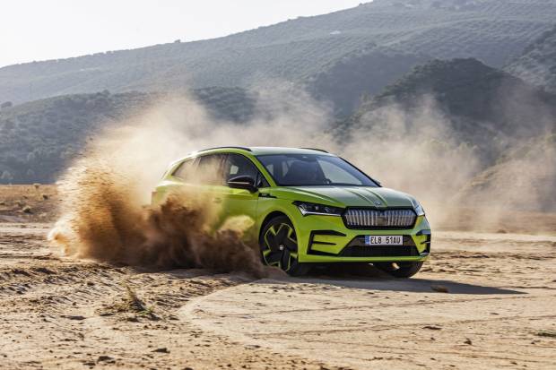 Skoda Enyaq RS iV: la deportividad checa llega al SUV eléctrico