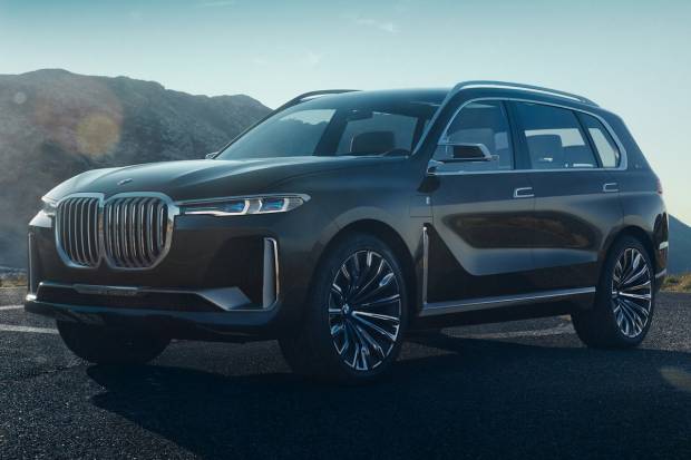 BMW X7 iPerformance Concept, avanza un mega SUV