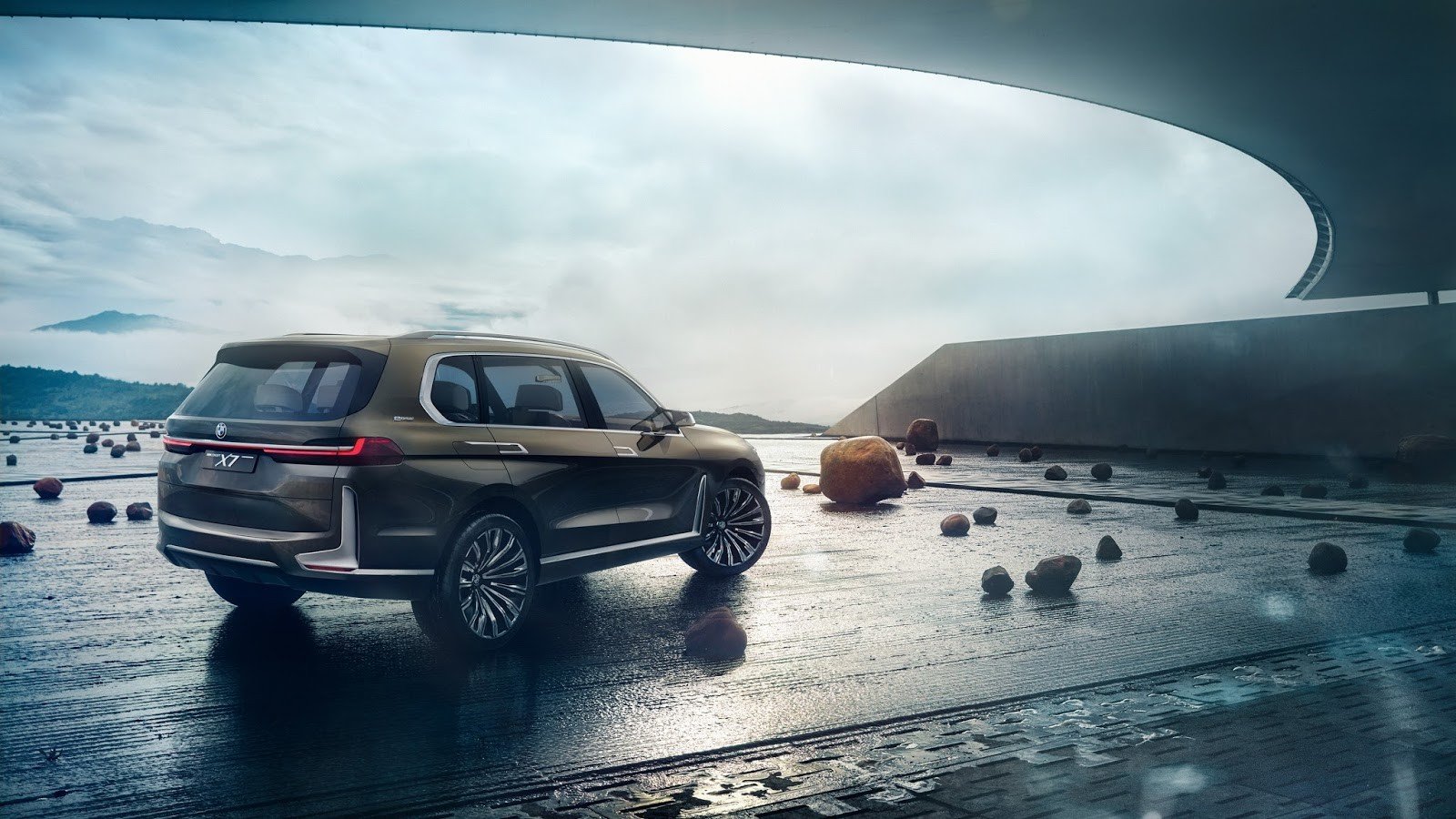 BMW X7 iPerformance Concept, avanza un mega SUV