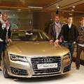 Audi entrega los nuevos coches al Real Madrid