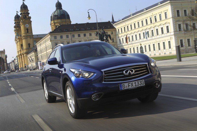 Infiniti FX 30d, prueba del SUV japonés rival del Porsche Cayenne