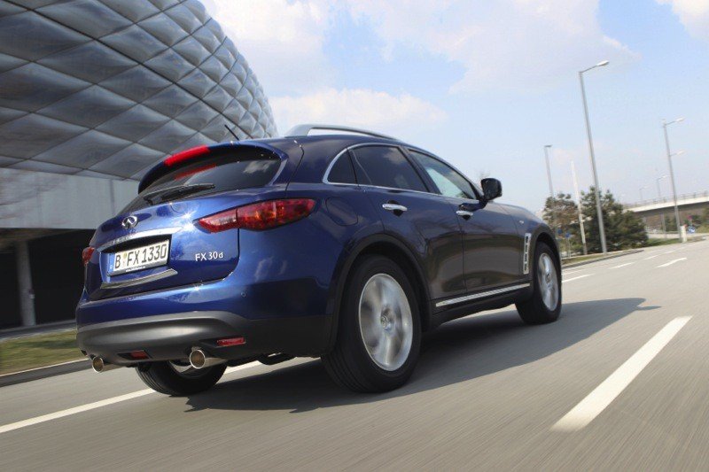 Infiniti FX 30d, prueba del SUV japonés rival del Porsche Cayenne