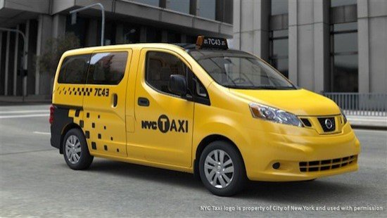 Nissan NV200, el taxi exclusivo para Nueva York