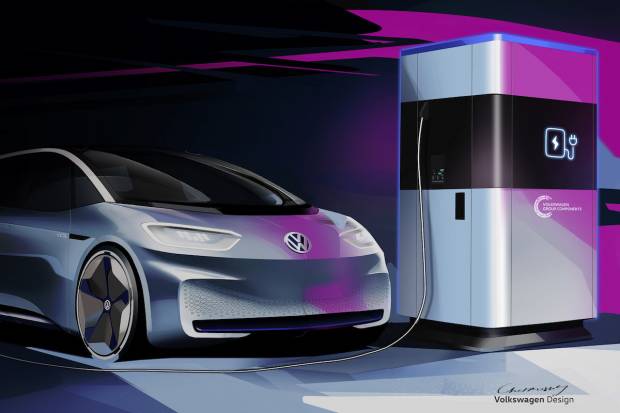Volkswagen crea estaciones móviles de recarga rápida