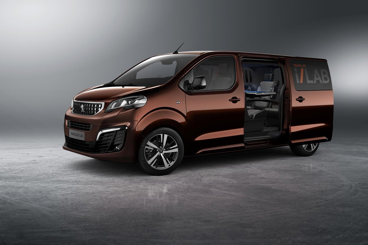 Peugeot Traveller i-Lab, el comercial del futuro próximo