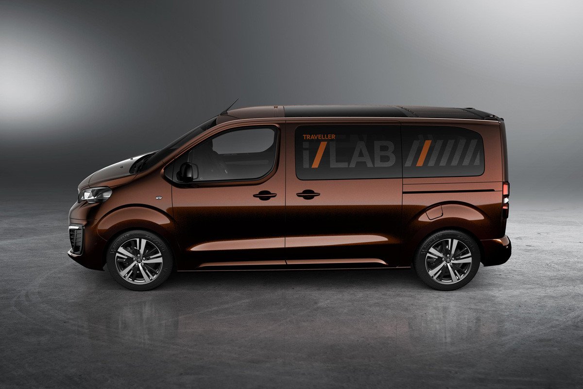Peugeot Traveller i-Lab, el comercial del futuro próximo