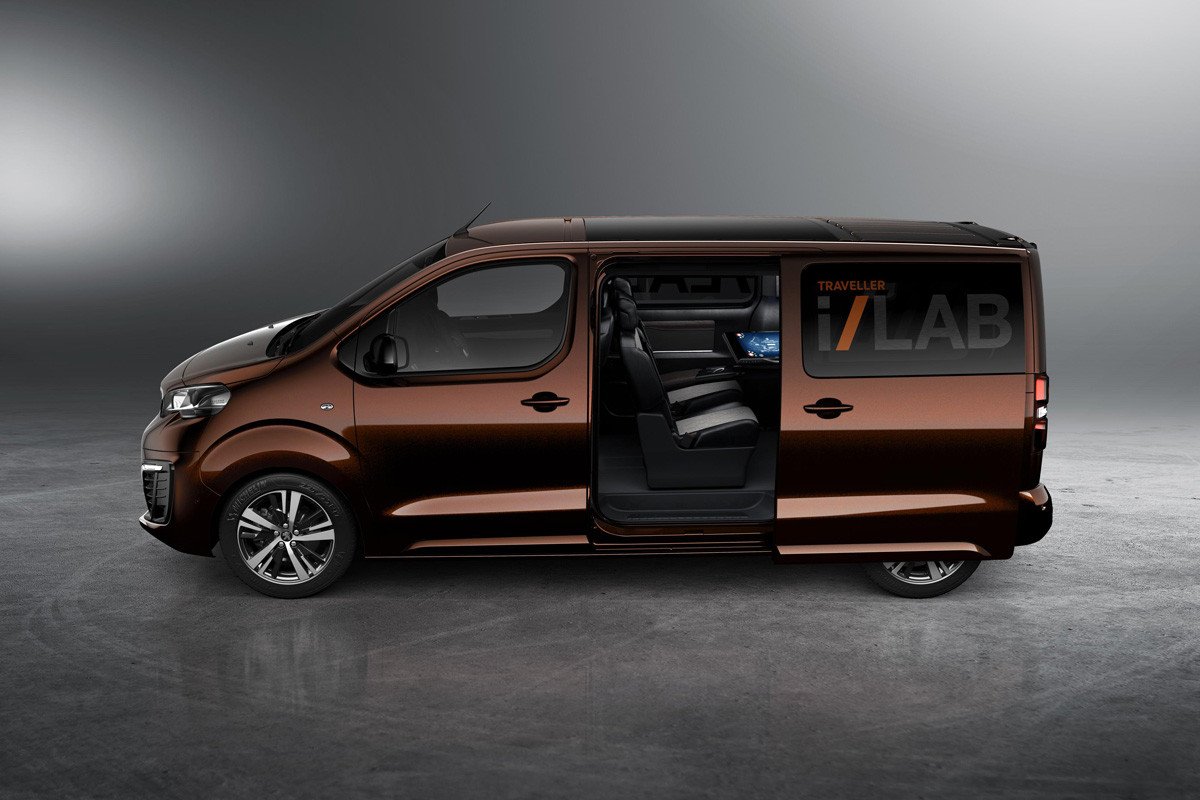 Peugeot Traveller i-Lab, el comercial del futuro próximo