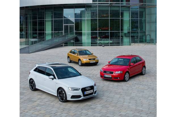 Sale el Audi A3 tres millones de Ingolstadt