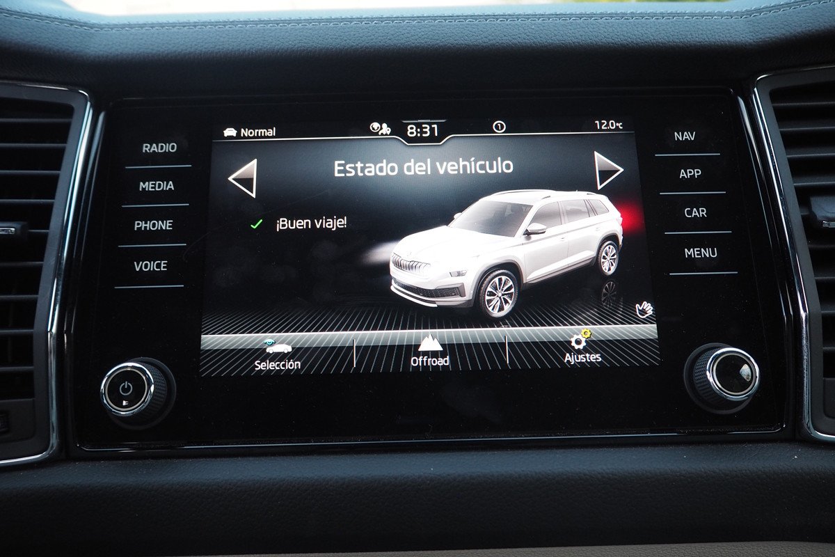 Prueba y opinión del Skoda Kodiaq: interior, precio, maletero y cómo va