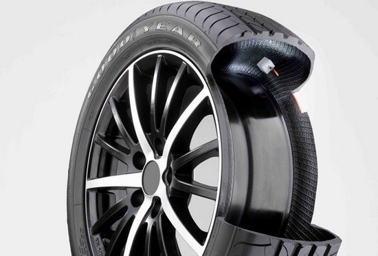 El neumático que mantiene la presión: Goodyear AMT