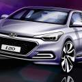 Primeros bocetos del nuevo Hyundai i20