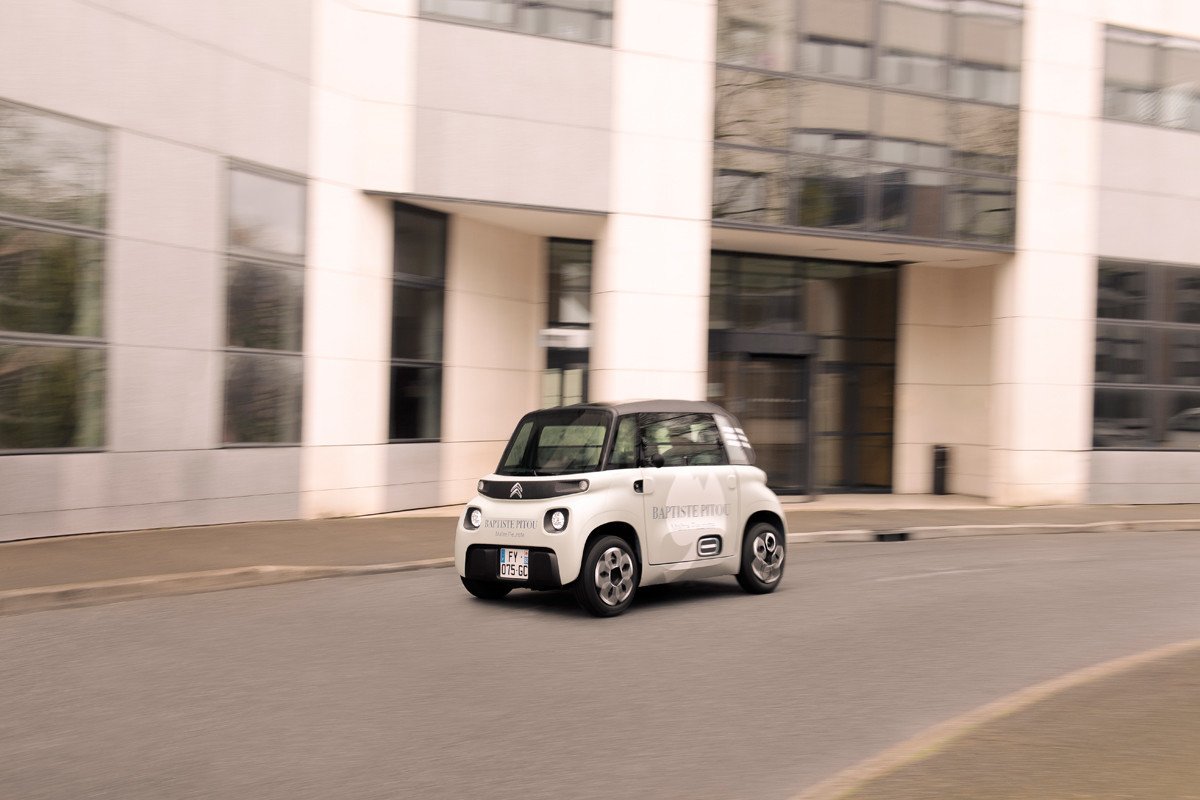 Prueba del Citroën Ami Cargo: con un reparto muy especial