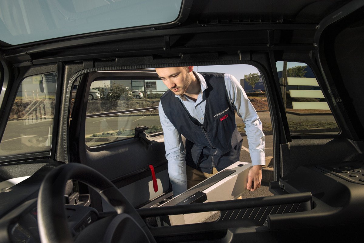 Prueba del Citroën Ami Cargo: con un reparto muy especial