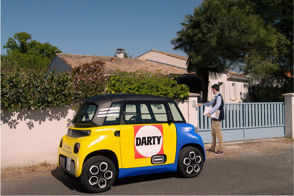 Prueba del Citroën Ami Cargo: con un reparto muy especial