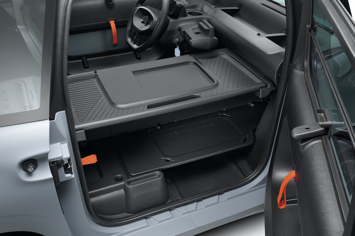 Prueba del Citroën Ami Cargo: con un reparto muy especial