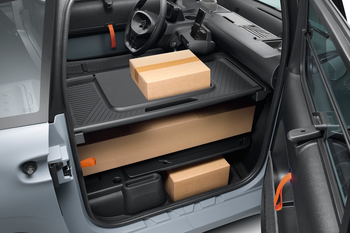Prueba del Citroën Ami Cargo: con un reparto muy especial