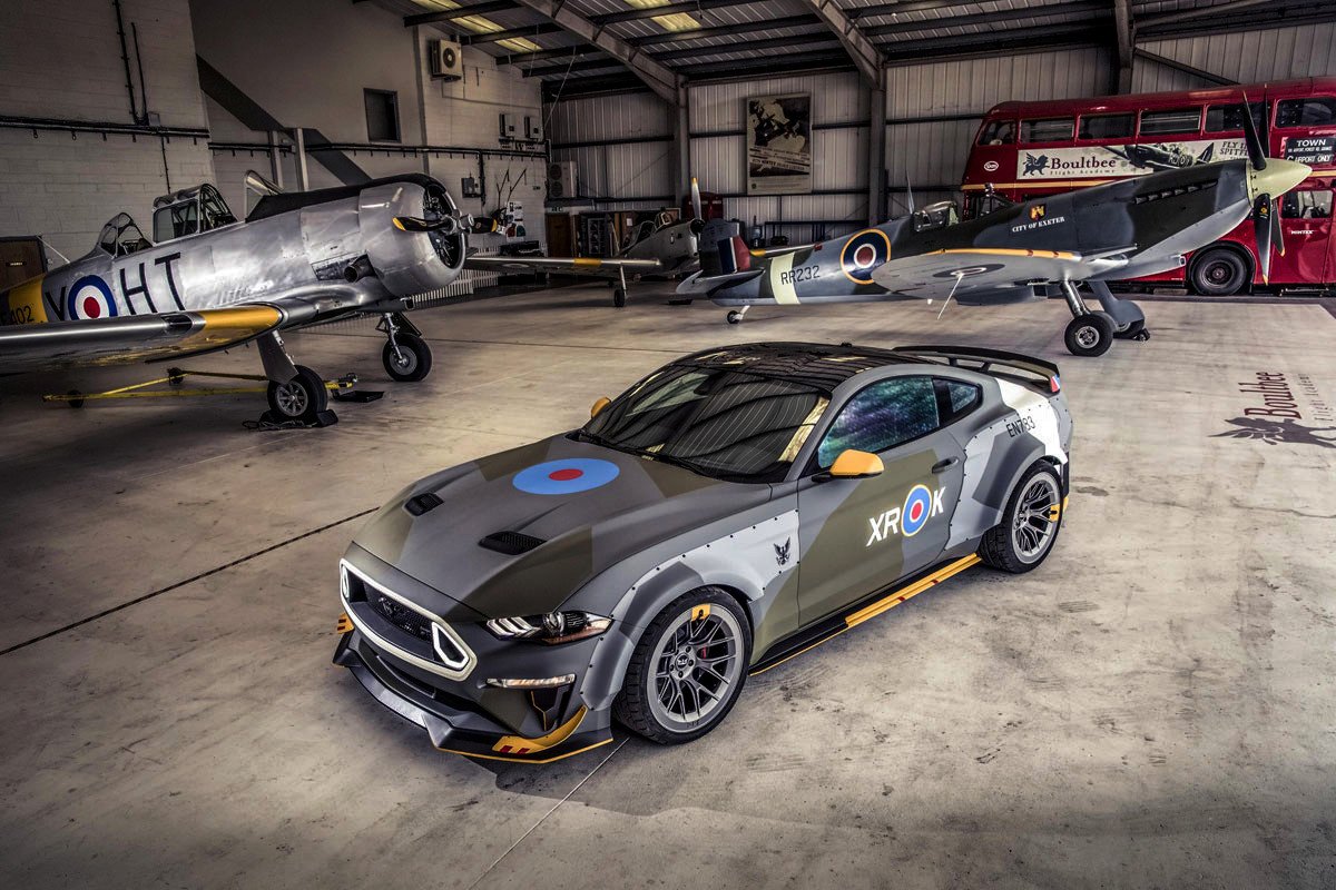 Eagle Squadron Ford Mustang GT, para apoyar a los jóvenes pilotos
