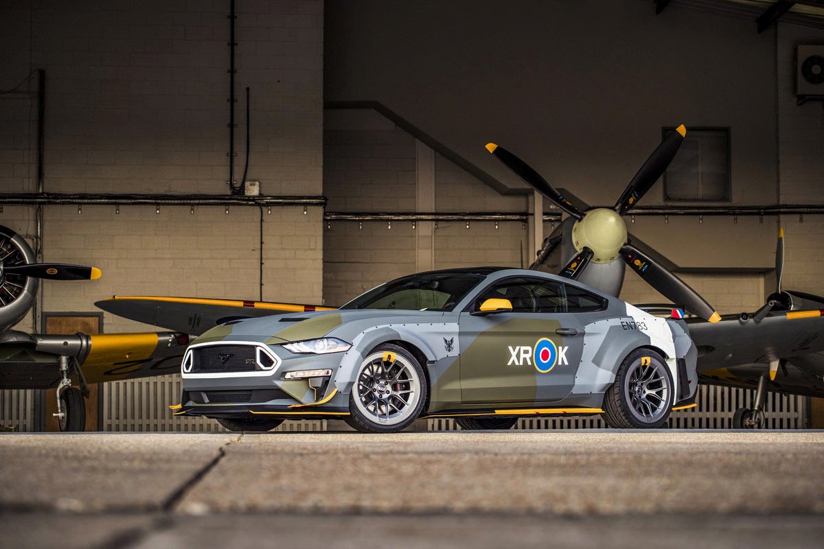 Eagle Squadron Ford Mustang GT, para apoyar a los jóvenes pilotos