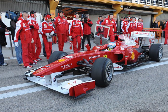 F1: Alonso, el más rápido en Valencia 