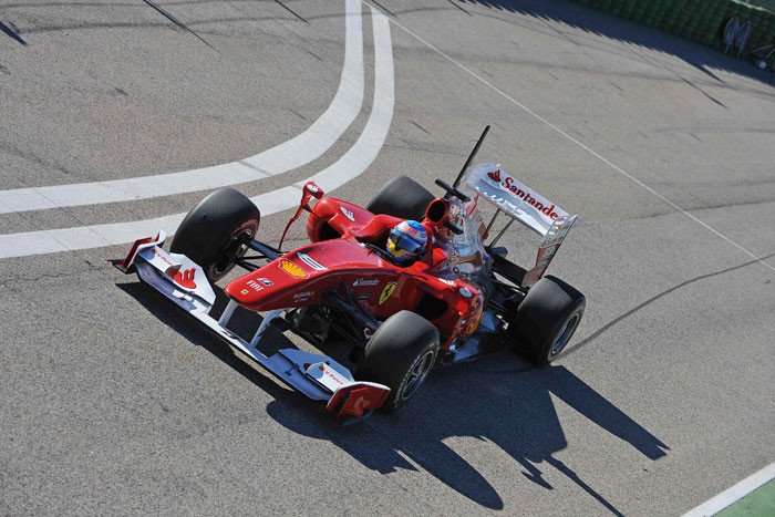 F1: Alonso, el más rápido en Valencia 