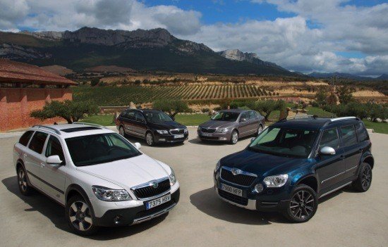 Gama Skoda 4x4: tracción total para todos