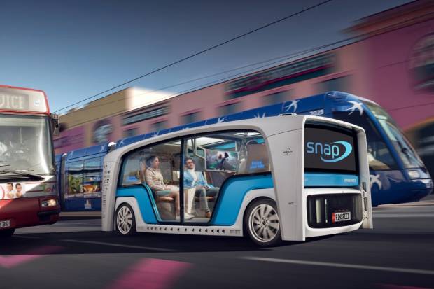 Rinspeed Snap: eléctrico y autónomo para la ciudad del futuro