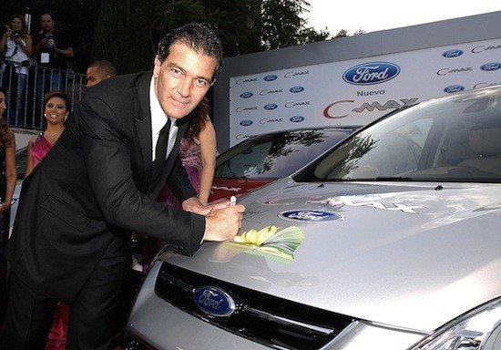 Nuevos Ford C-Max para Antonio Banderas y Eva Longoria
